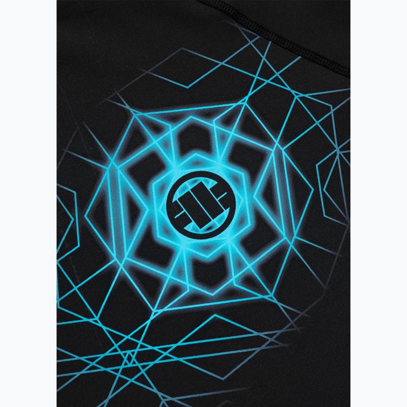 Pánsky rashguard s dlhým rukávom Pitbull Ray Rashguard sky blue 6