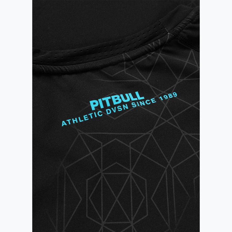 Pánsky rashguard s dlhým rukávom Pitbull Ray Rashguard sky blue 7