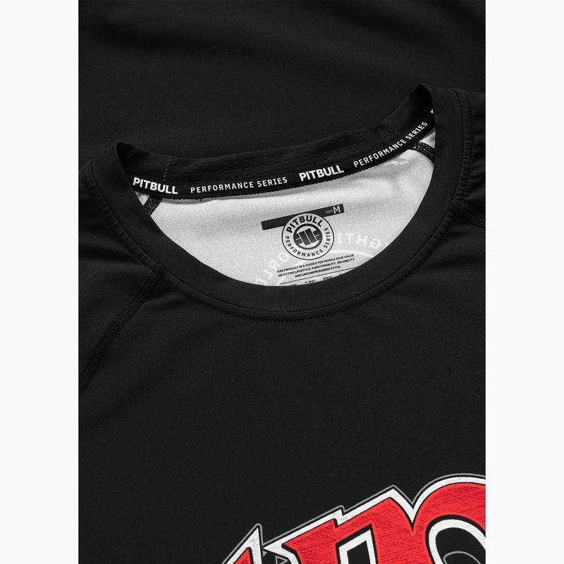 Pánsky rashguard Pitbull ADCC Rashguard black 5
