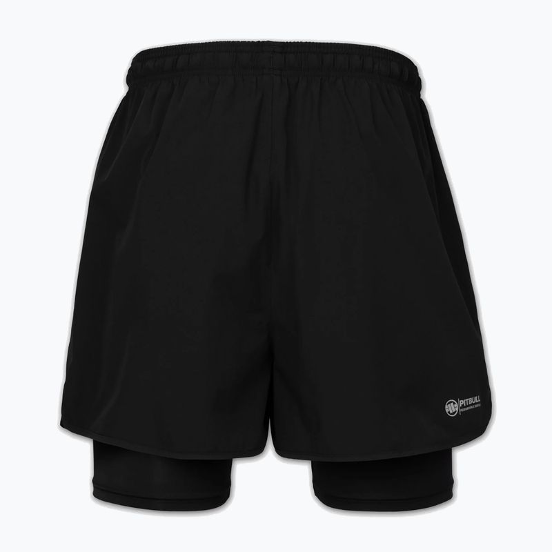 Pánske šortky Pitbull Sport Mesh black 4