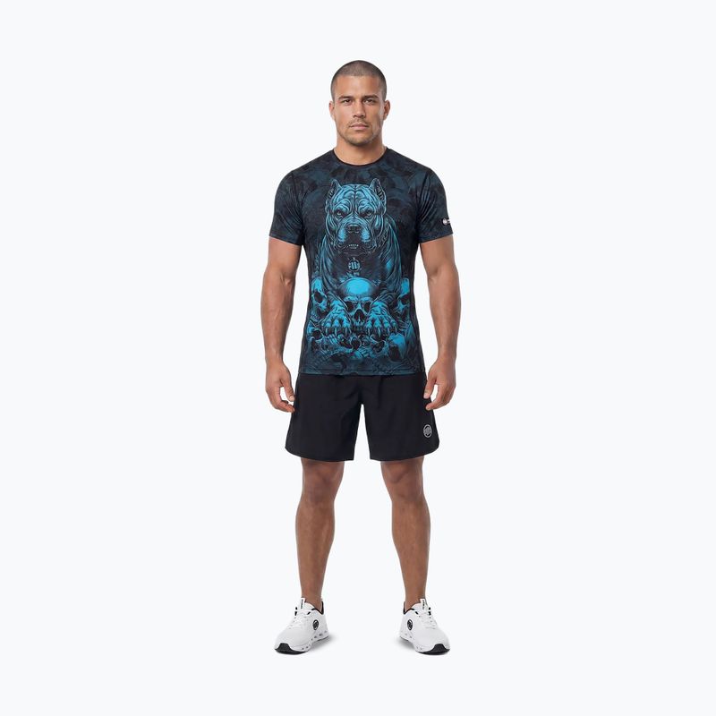 Pánske tričko Pitbull Mesh Guardian Angel black 2