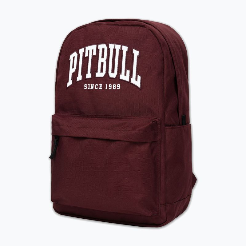Mestský batoh Pitbull Norton dark burgundy 2