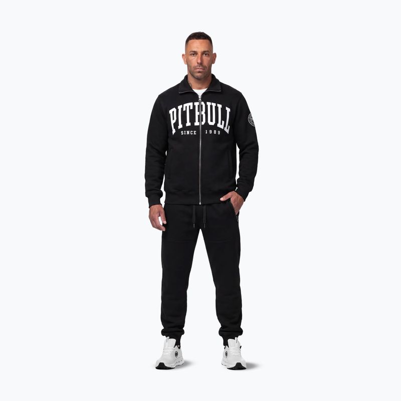Pánska mikina Pitbull Norton Zipped black 2