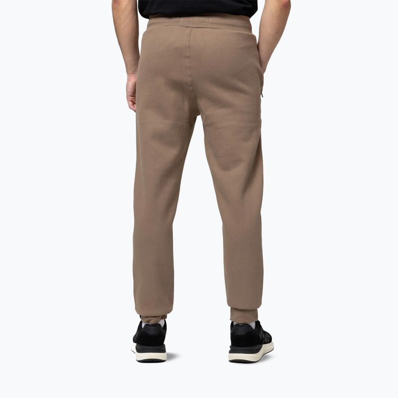 Pánske nohavice Pitbull Small Logo HD Track coyote brown 3