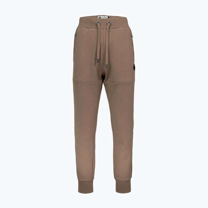 Pánske nohavice Pitbull Small Logo HD Track coyote brown 5