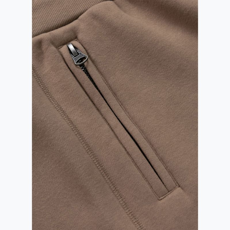 Pánske nohavice Pitbull Small Logo HD Track coyote brown 8
