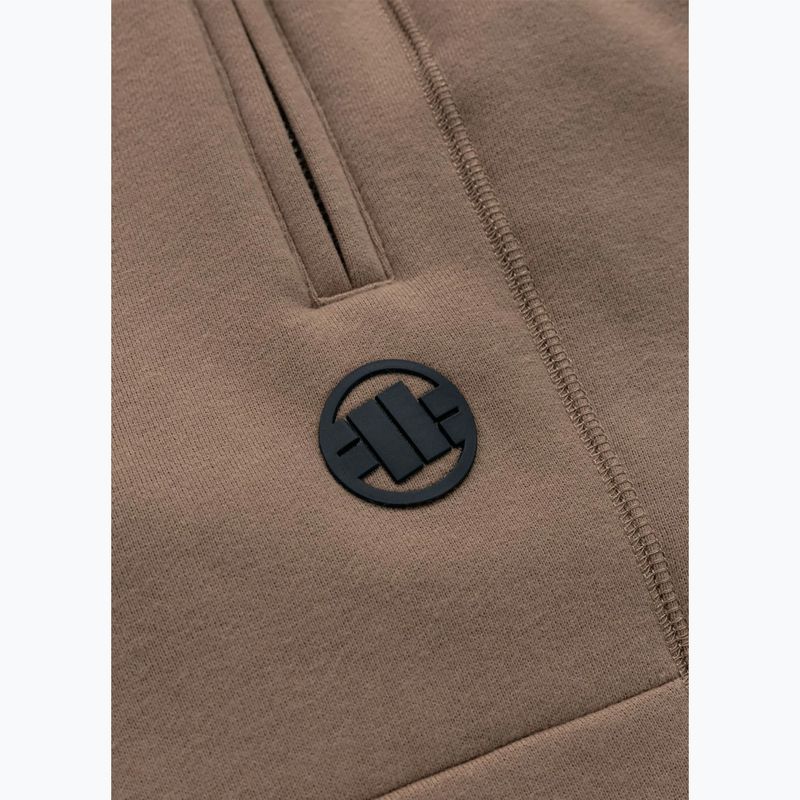 Pánske nohavice Pitbull Small Logo HD Track coyote brown 9