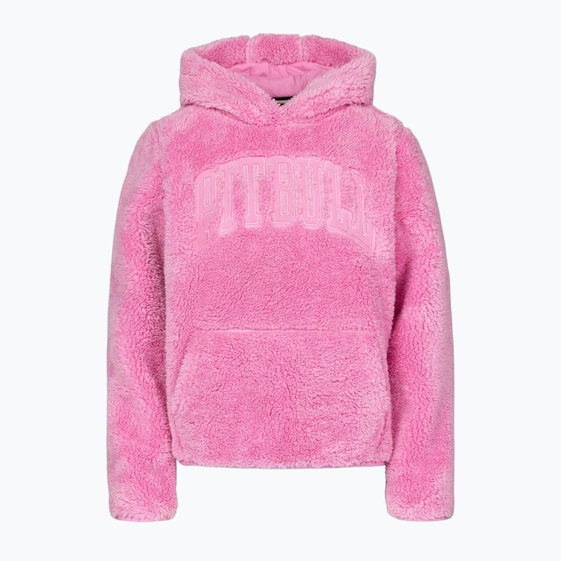 Dámska mikina Pitbull Aragona Norton Hooded dark chocolate 7