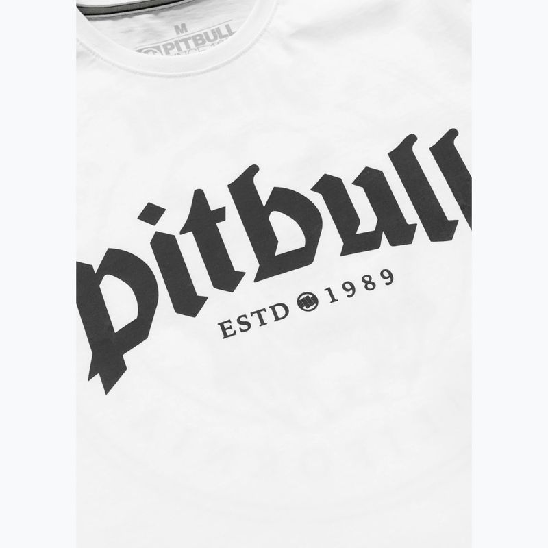 Pánske tričko Pitbull O'Side Skull white 8