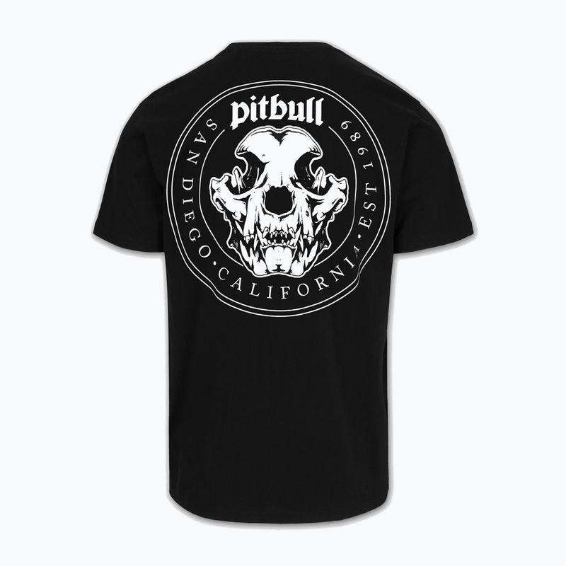 Pánske tričko Pitbull O'Side Skull black 6