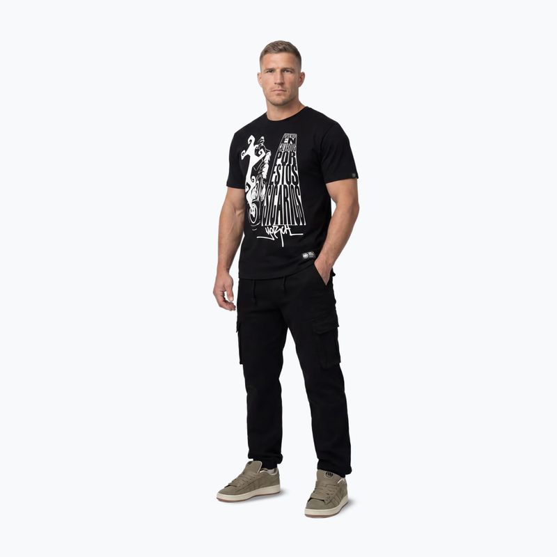 Pánske tričko Pitbull Esqueleto black 2