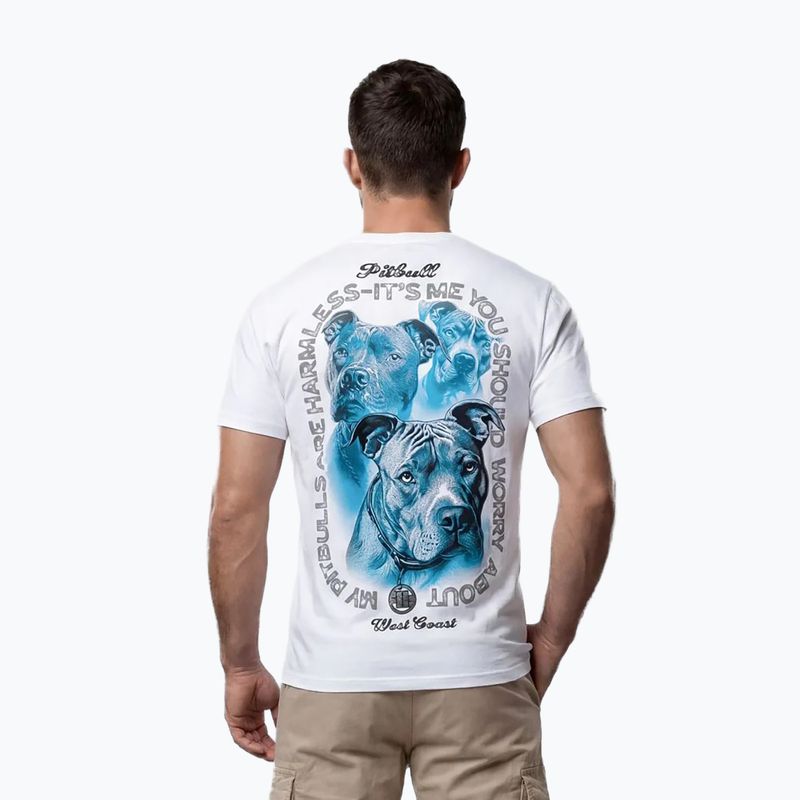Pánske tričko Pitbull Protector white 3