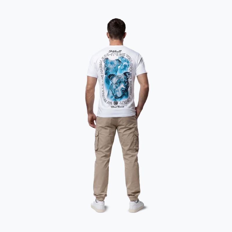 Pánske tričko Pitbull Protector white 4