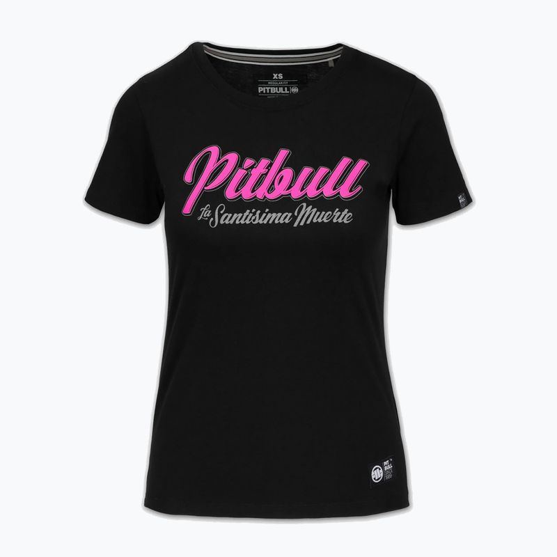 Dámske tričko Pitbull Santa Muerte black/pink 5