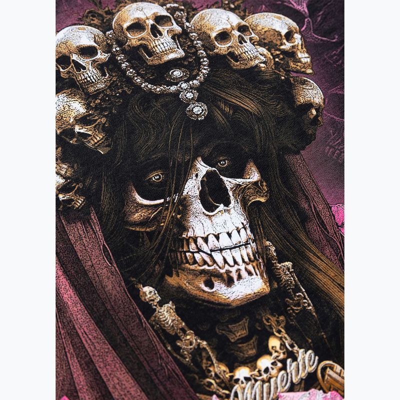 Dámske tričko Pitbull Santa Muerte black/pink 12