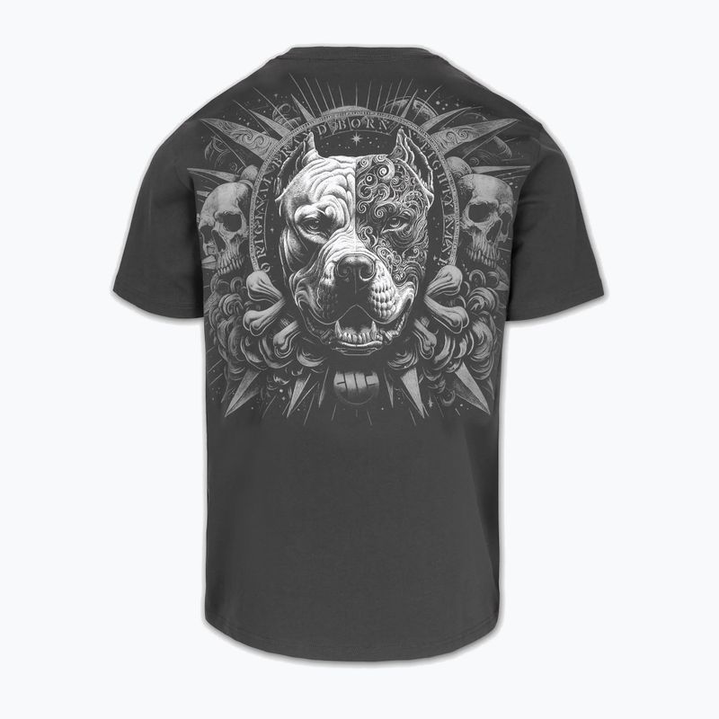 Pánske tričko Pitbull World graphite 2