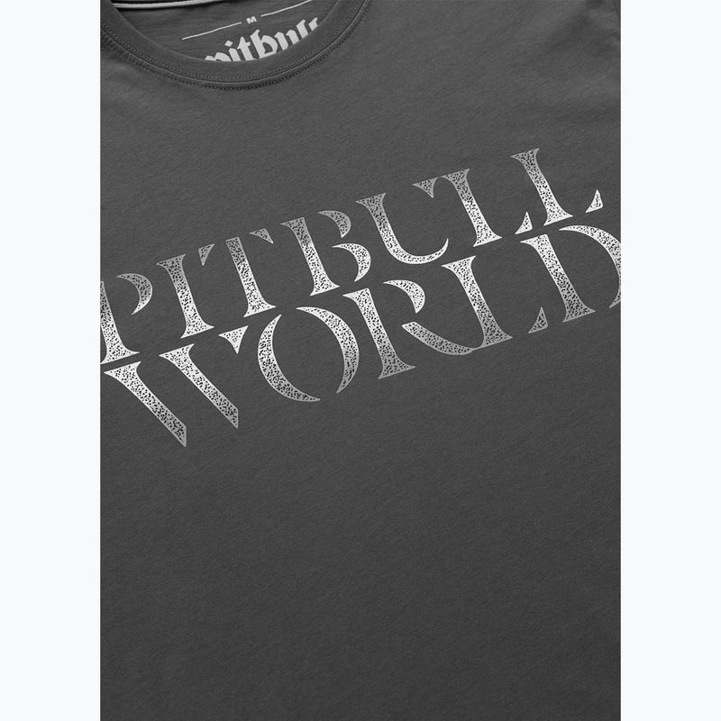 Pánske tričko Pitbull World graphite 4
