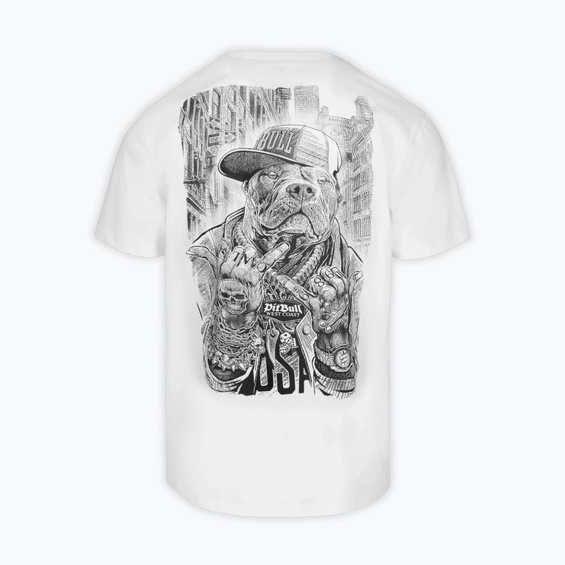 Pánske tričko Pitbull Avenue white 5