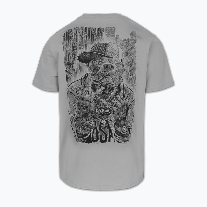 Pánske tričko Pitbull Avenue grey 2