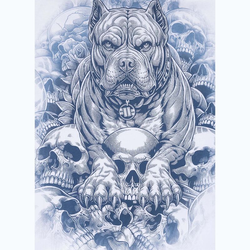 Pánske tričko Pitbull Guardian Angel white 5