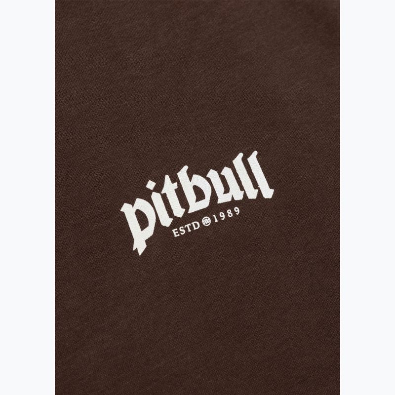 Pánske tričko Pitbull O'Side Small chocolate 4