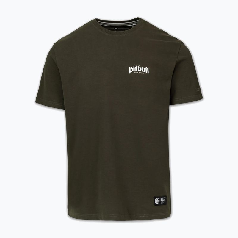 Pánske tričko Pitbull O'Side Small dark green 2