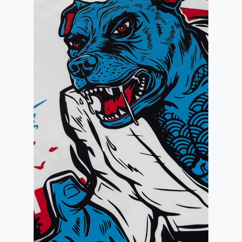 Pánske tričko Pitbull Midway white 6