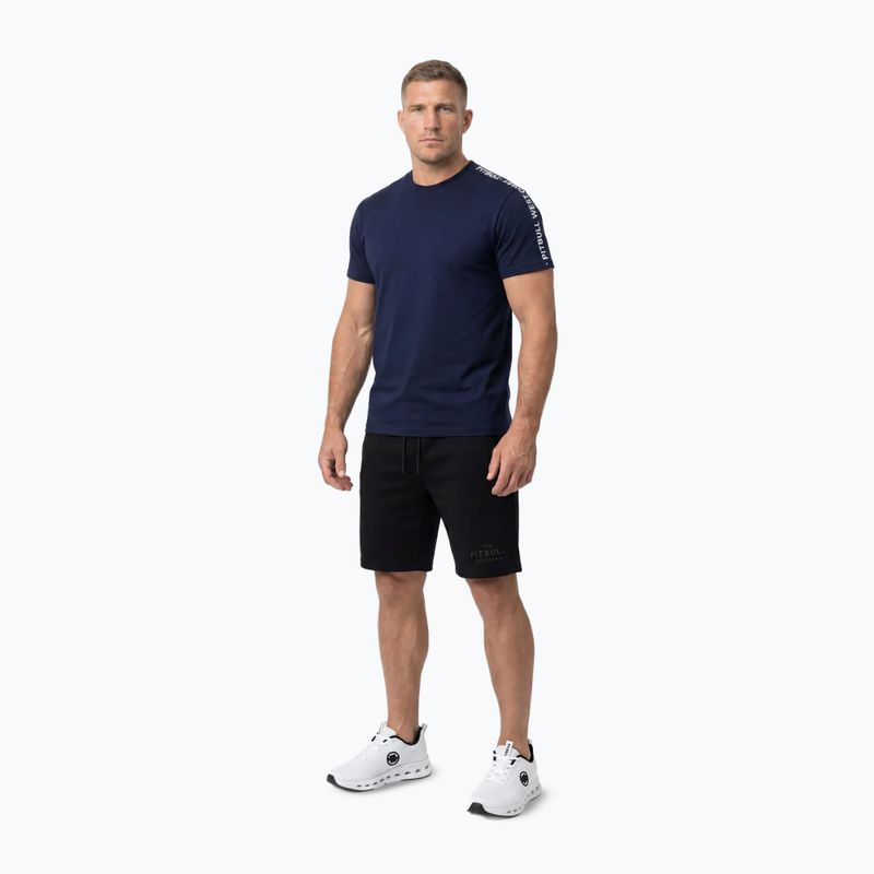 Pánske tričko Pitbull West Coast Tape dark navy 2