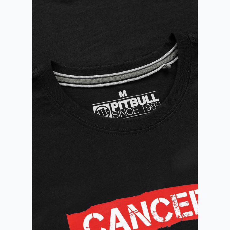 Pánske tričko Pitbull Cancer Fighters black 3