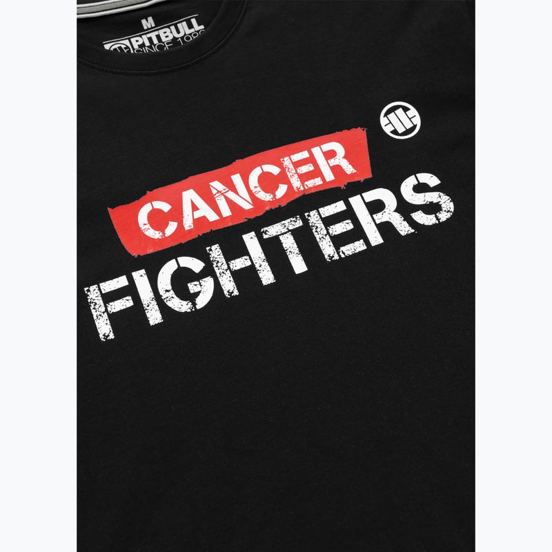 Pánske tričko Pitbull Cancer Fighters black 4