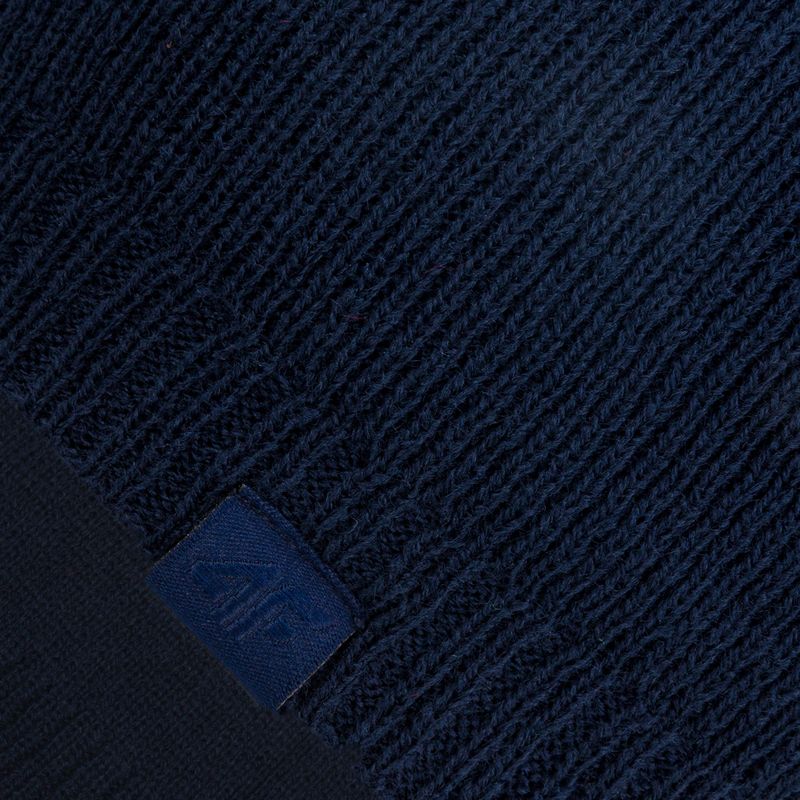 Pánska zimná čiapka 4F navy blue H4Z22-CAM002 3