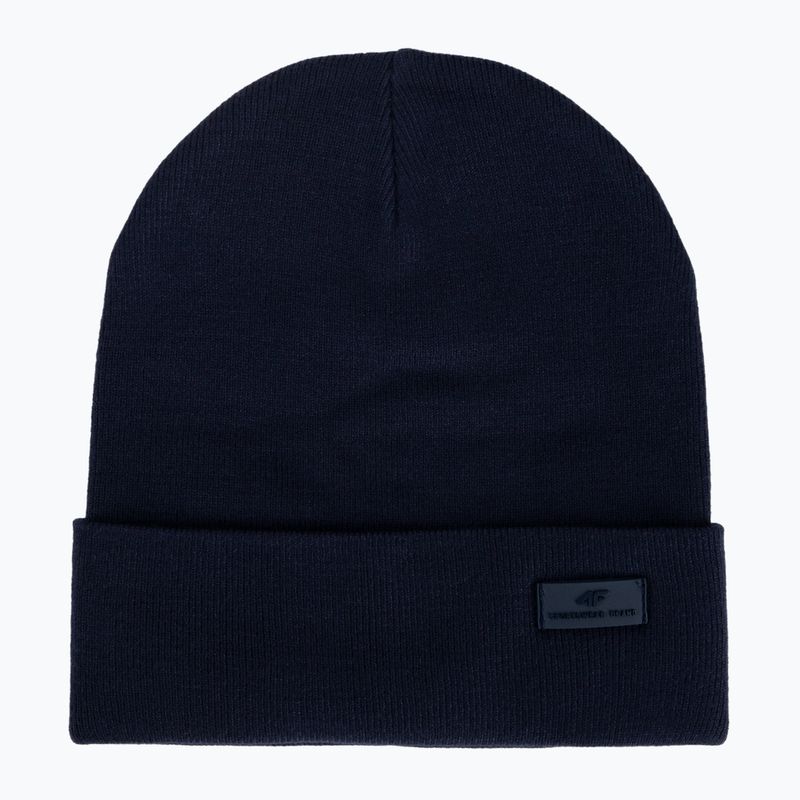 Pánska zimná čiapka 4F navy blue H4Z22-CAM004 5
