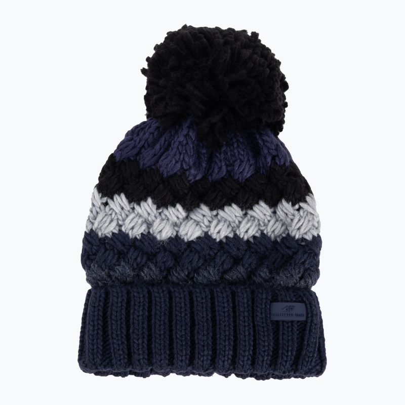 Pánska zimná čiapka 4F navy blue H4Z22-CAM014 5