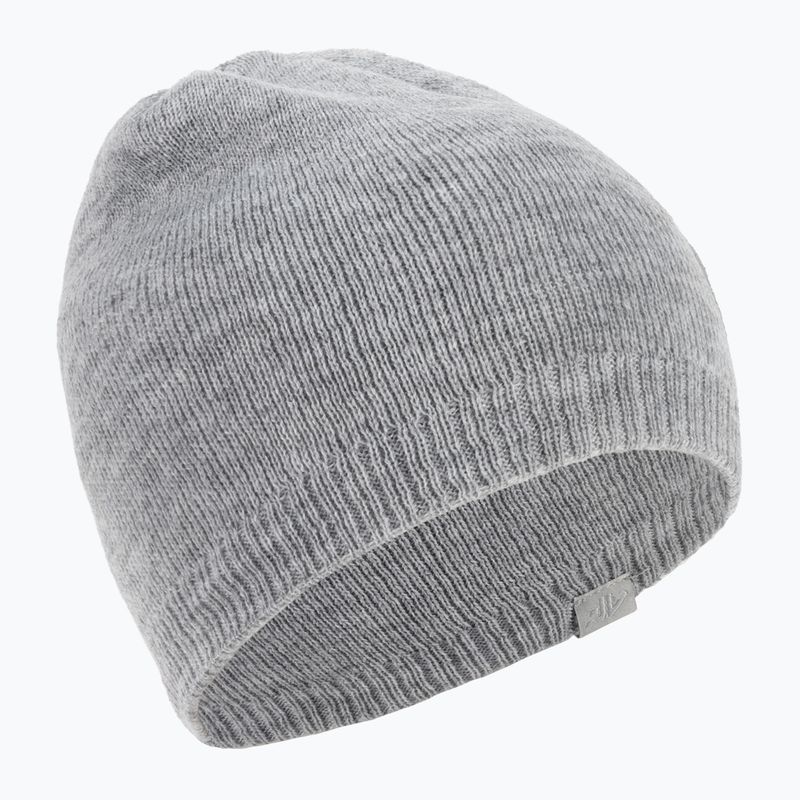 Dámska zimná čiapka 4F sivá H4Z22-CAD001