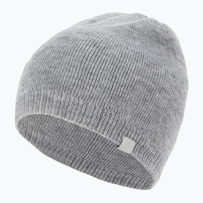 Dámska zimná čiapka 4F sivá H4Z22-CAD001 3