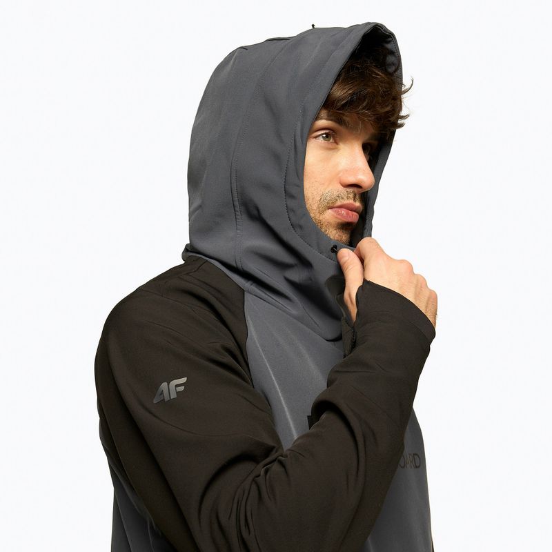 Pánska snowboardová bunda 4F graphite H4Z22-SFM001F 4
