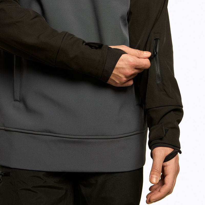 Pánska snowboardová bunda 4F graphite H4Z22-SFM001F 5