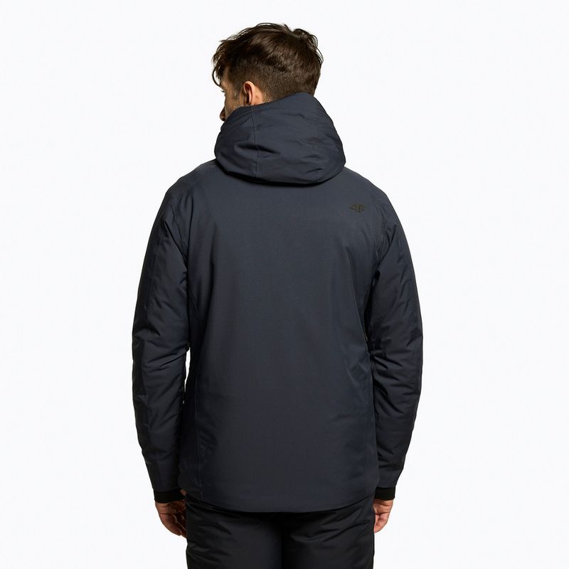 Pánska lyžiarska bunda 4F navy blue H4Z22-KUMN004 3