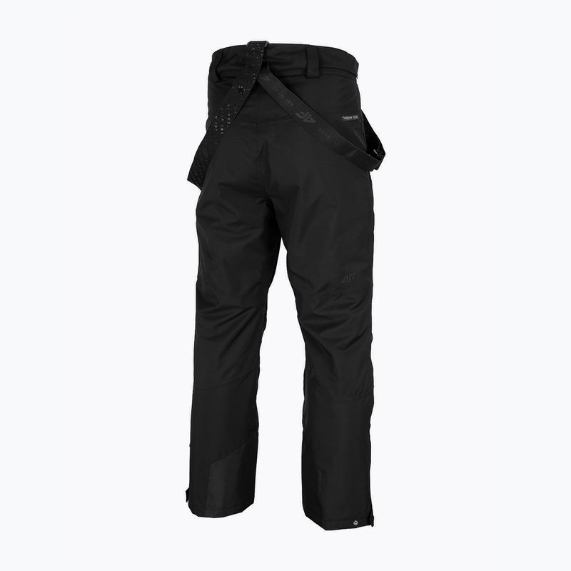 Pánske lyžiarske nohavice 4F black H4Z22-SPMN003 8