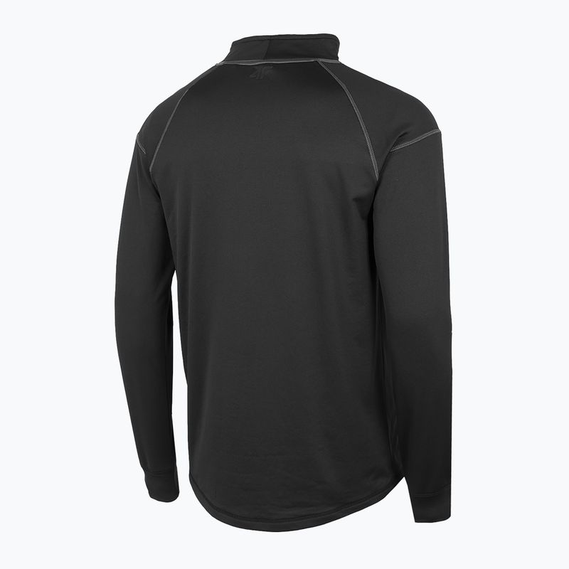 Pánska termoakčná mikina 4F BIMD033 deep black 3