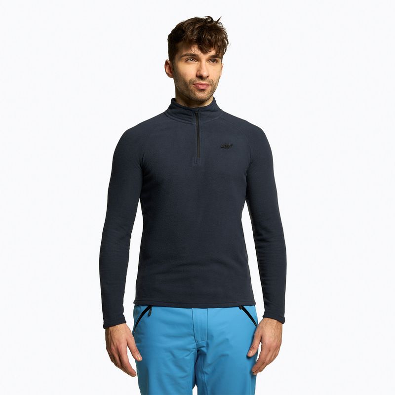 Pánska lyžiarska mikina 4F navy blue H4Z22-BIMP010