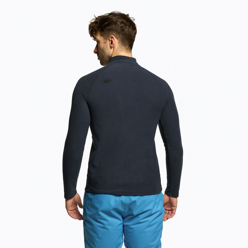 Pánska lyžiarska mikina 4F navy blue H4Z22-BIMP010 3