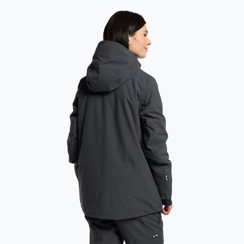 Dámska snowboardová bunda 4F tmavosivá H4Z22-KUDS001 3