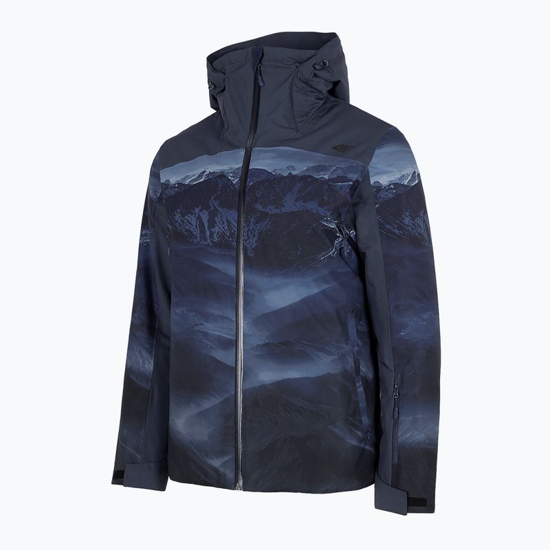 Pánska lyžiarska bunda 4F navy blue H4Z22-KUMN006 11