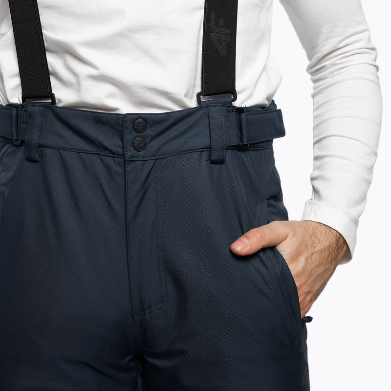 Pánske lyžiarske nohavice 4F navy blue H4Z22-SPMN001 5