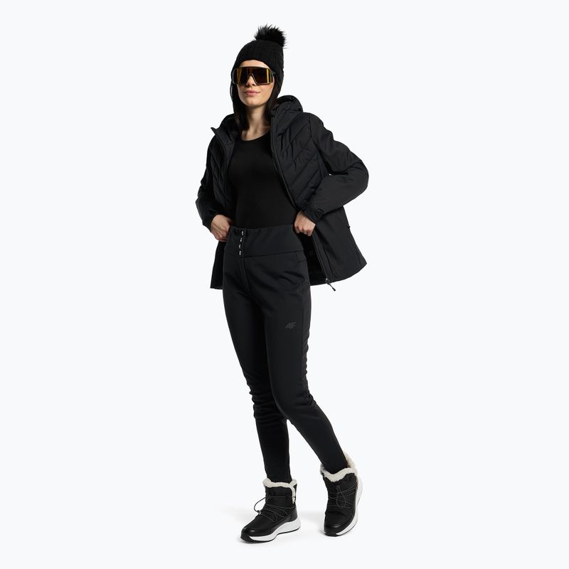 Dámske lyžiarske nohavice 4F black H4Z22-SPDN003 2