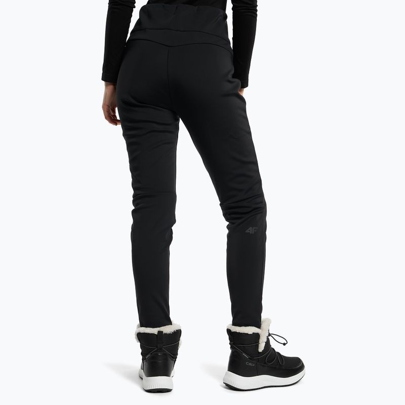 Dámske lyžiarske nohavice 4F black H4Z22-SPDN003 3