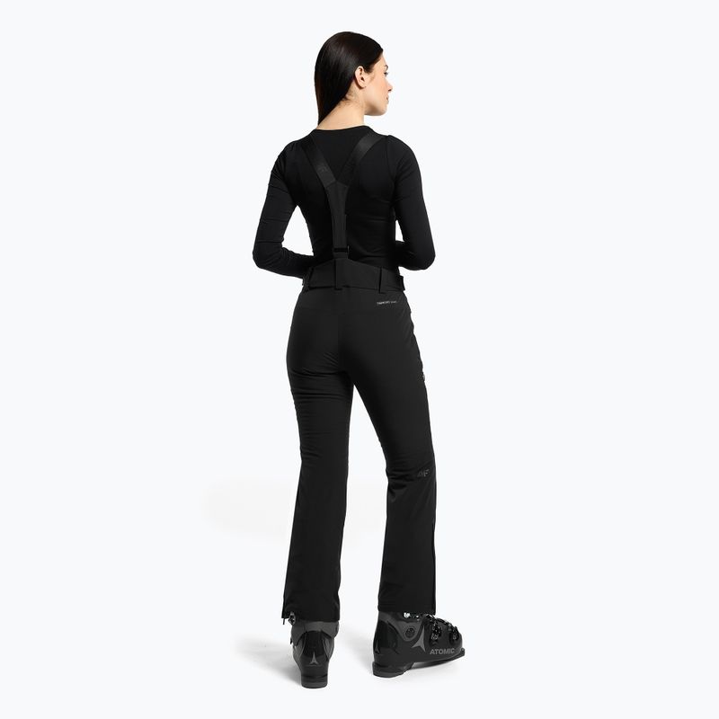 Dámske lyžiarske nohavice 4F black H4Z22-SPDN004 2