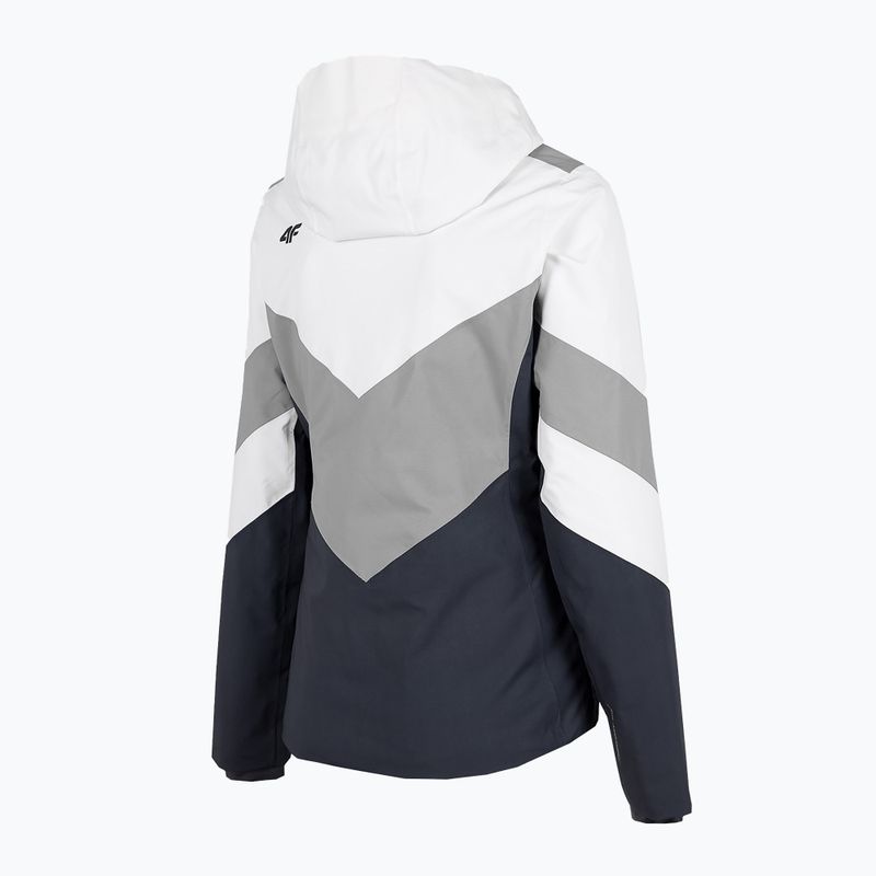 Dámska lyžiarska bunda 4F black-grey H4Z22-KUDN008 8