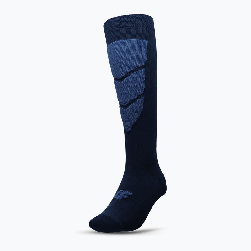 Pánske lyžiarske ponožky 4F navy blue 4FAW22UFSOM030 5